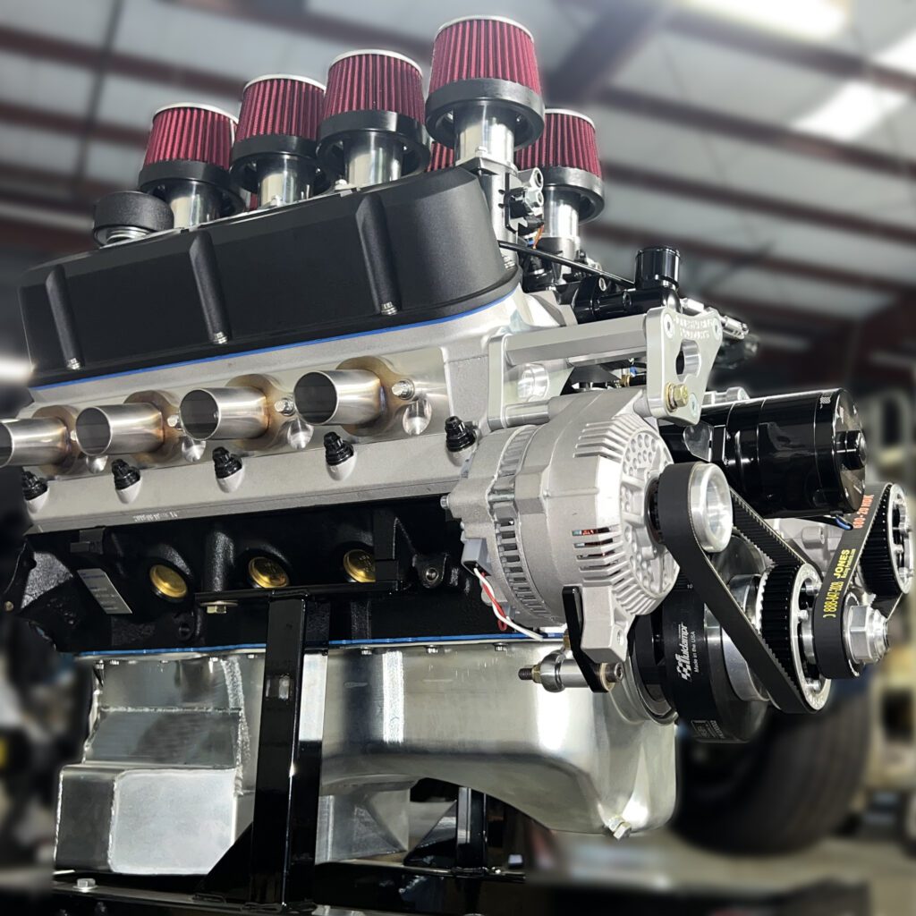 Fluidampr perfromance damper installed on a Ford 347 stroker engine.