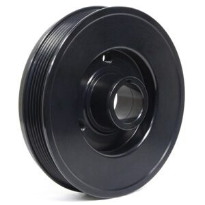 Fluidampr’s 610201 damper for 2002–2016 Ford 4.0L Barra engines with a 10% underdrive pulley, SFI 18.1 certification and superior vibration protection.