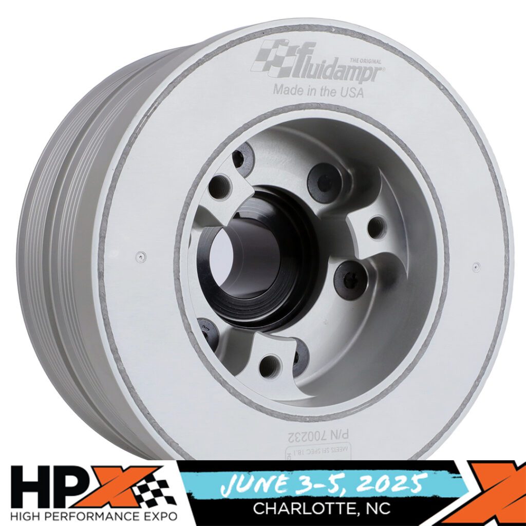 Fluidampr to feature latest performance dampers at the High Performance Expo. June 3-5, 2025. Charlotte, NC