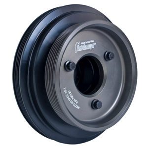 Fluidampr 760111 Harmonic Balancer front kept with a white background