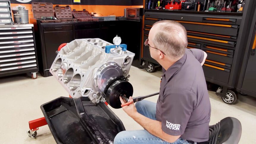 Fluidampr. Engine Power 509 W-Series Build.