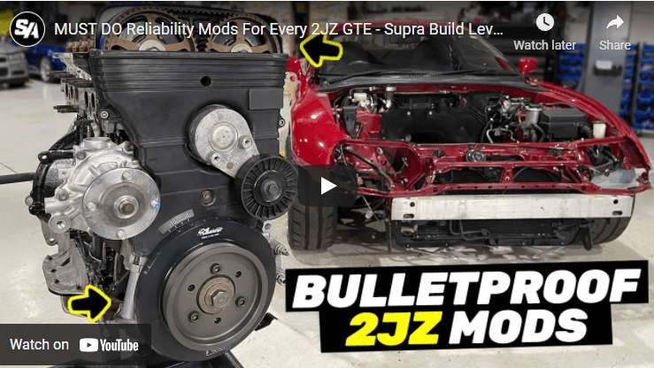 Video thumbnail of 2JZ GTE Reliability Mods